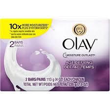 Olay Age Defying Beauty Bars Soap 4 oz 2 count