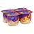 Dannon Light 'n Fit Peach 5.3 oz 4 pack